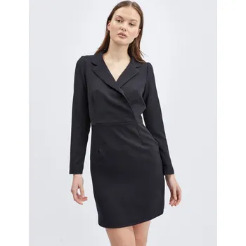 Dámské šaty Orsay Dámské Černé dámské pouzdrové šaty ORSAY Černá S (2020239)