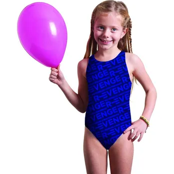 Dámské plavky R-EVENGE Jednodílné plavky do bazénu Classic R-evenge 32 MODRÁ