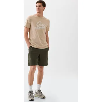 Pánské tričko GAP Pánské Tričko s logem Gap Béžová XS (2243460)