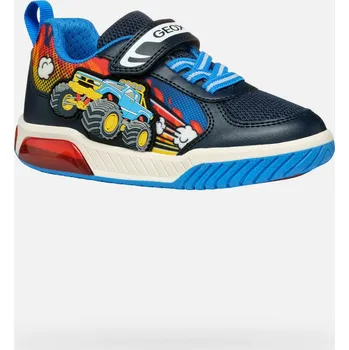 Chlapecká obuv Geox Chlapecké Tmavě modré chlapecké tenisky Geox Inek Modrá 33 (2739407)