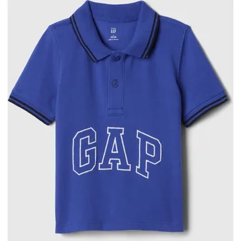Chlapecké tričko GAP Chlapecké Baby polo tričko s logem Gap Modrá 92 (2352395)