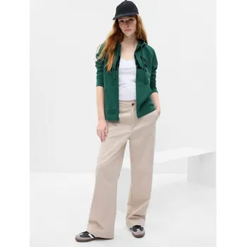 Dámská mikina GAP Dámské Mikina na zip s logem GAP Zelená XXS (2438543)