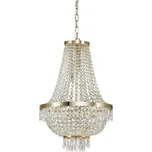 Ideal Lux CAESAR SP9závěsné svítidlo 9x G9 LED 3W 370lm 3000K 45cm IP20, zlaté