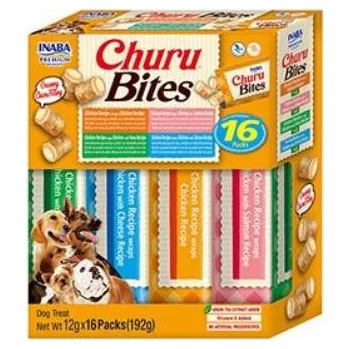 Pamlsek pro psa Churu Dog BOX Bites Chicken wraps Variety 16x12g