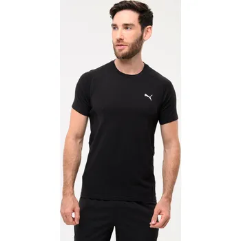 PUMA Pánské fitness tričko s krátkým rukávem XL ČERNÁ