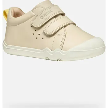 Dívčí obuv Geox Dívčí Krémové dívčí barefoot tenisky Geox Steppieup Bílá 26 (2740481)