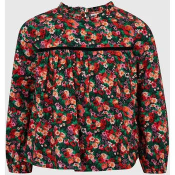 Dívčí tričko GAP Dívčí Dětská nabíraná halenka GAP Červená Růžová 160/164 (2432156)