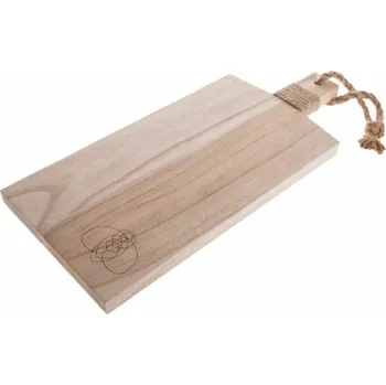 Kuchyňské prkénko Casa de Engel Home Dřevěné prkénko s provázkem, 0/12 Fialová UNI (2805301)