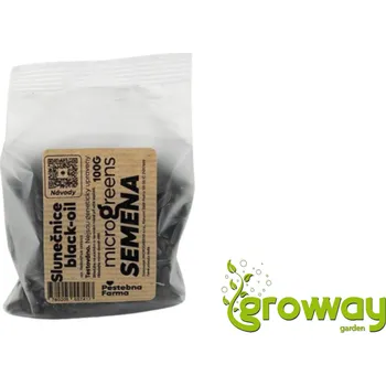 Pěstebna Slunečnice black-oil na microgreens, 100 g 100 g