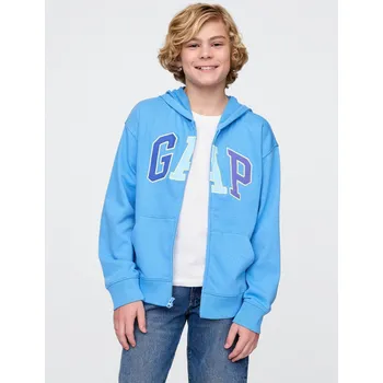 Chlapecká mikina GAP Chlapecké Dětská mikina s logem Heritage GAP Modrá 160-162 (2818674)