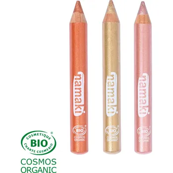 Make-up Sada 3 pastelek na obličej - perleťová, Sluneční svit