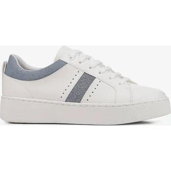 Dámská obuv Geox Dámské Modro-bílé dámské tenisky na platformě Geox Skyely Bílá 41 (2561829)