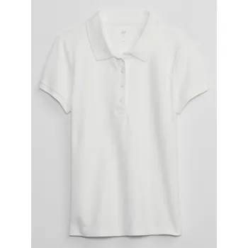 GAP Chlapecké Dětské polo tričko Pique GAP Bílá 128/134 (2298763)