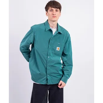 Pánská větrovka Carhartt WIP Canby Shirt Jacket Silver Pine/White L