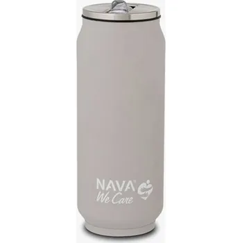 Termoska termoska 0,5l NR PLECHOVKA ŠEDÁ matná, d7x18,5cm, 8-10hod.