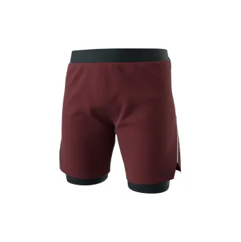 Pánské kraťasy Dynafit ALPINE PRO 2/1 SHORTS M burgundy 3010 L; Červená kraťasy + DÁREK DLE VÝBĚRU!