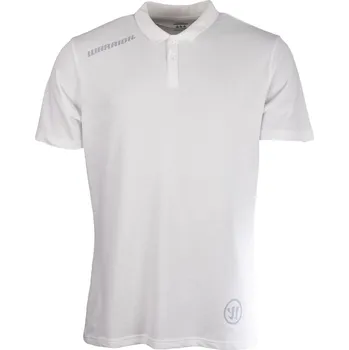 Pánské tričko Pánské tričko Warrior Street Cotton Polo White M