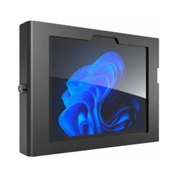 Tablet Compulocks Surface GO 1-4 Gen Apex Secured Enclosure - Škříň - odkrytá přední/zadní kamera a senzory - pro tablet - zabezpečený - uzamykatelný - kovový rám - černá - pro Microsoft Surface Go, Go 2, Go