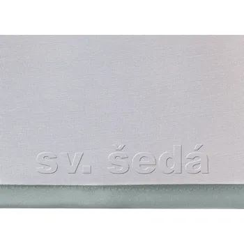 Záclona Kusová záclona Ennie - mix barev sv. šedá 120x300