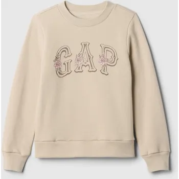 Dívčí mikina GAP Dívčí Dětská mikina s logem Gap Béžová 140-146 (2574657)