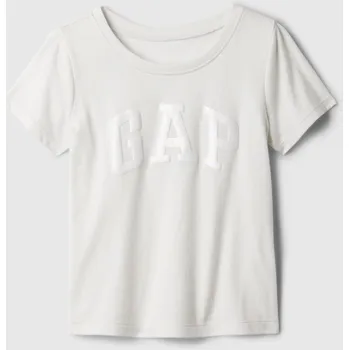 Dívčí oblečení GAP Dívčí Baby tričko s logem Gap Bílá 104 (2249800)