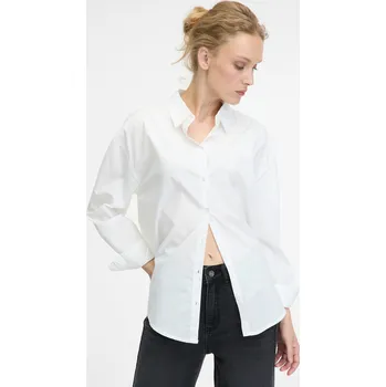 Dámská halenka Orsay Dámské Bílá dámská košile ORSAY Bílá XS (2541127)