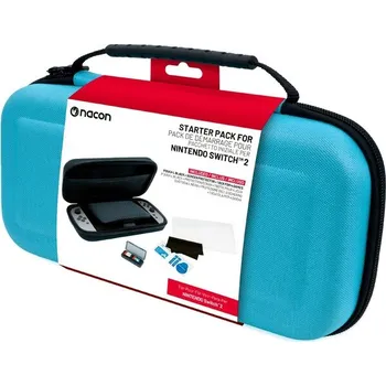 Pouzdro na mobilní telefon Nacon Starter Pack Blue - Nintendo Switch 2 3665962028348 Modrá