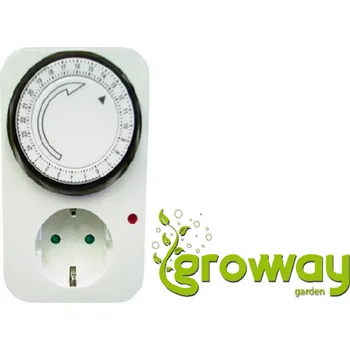 Spínací hodiny Cornwall mechanické spínací hodiny do zásuvky 1 ks