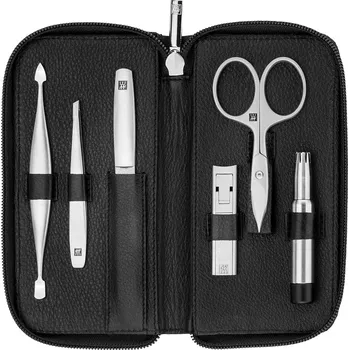 Zwilling BT PREMIUM TWINOX Pánská kožená sada na manikúru č.97374 černá