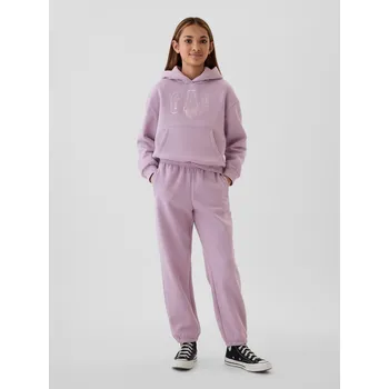 GAP Dívčí Dětské tepláky Vintage Soft s logem GAP Fialová 160-164 (2468538)