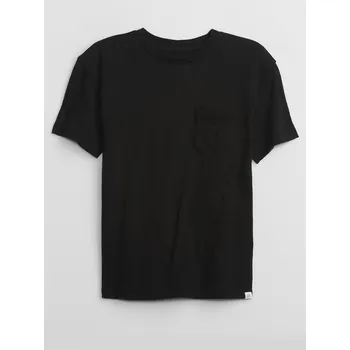 Chlapecké tričko GAP Chlapecké Dětské tričko s kapsičkou GAP Černá 152/158 (2268749)