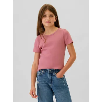 Dívčí tričko GAP Dívčí Dětské bavlněné tričko Gap Růžová 104/110 (2475365)