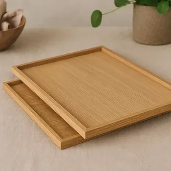 Hübsch – Sada dvou dřevěných podnosů Frame