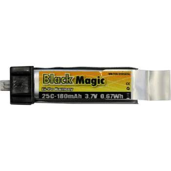 RC model Black Magic LiPol 3.7V 180mAh 25C EFL - expresní doprava