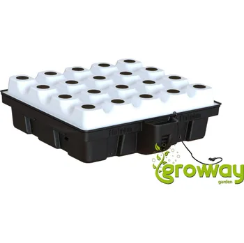 Platinium Aero Top 100 - 100x100x31 cm, aeroponický systém pro 20 rostlin 1 ks