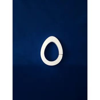 Polystyrenové vejce ploché výřez - 15 cm