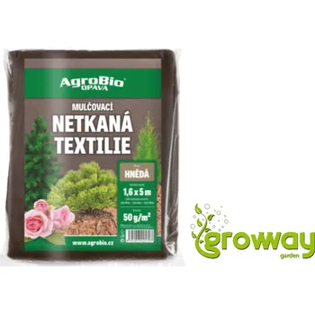 Pěstitelství Hnědá netkaná textilie 3,2x5 m