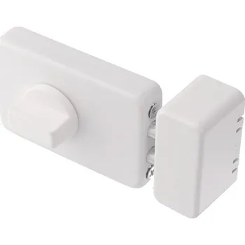 Dveřní kování ASSA ABLOY Přídavný zámek 1572 bez vložky Povrch: Bílá, Typ: 1572