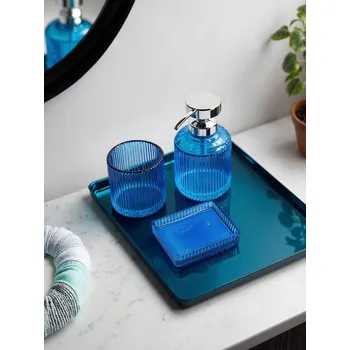 Sinsay - Koupelnová sada - mid blue - 739FP-52X - 739FP-52X-ONE