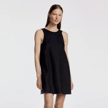 Dámské šaty Reserved - Lněné šaty - černý - 558EI-99X - 558EI-99X-S