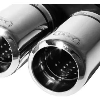 Výfuková trubka ULTER SPORT Sportovní výfuk 2x 80mm - NEREZ NRS241, univerzální Průměr vstupu: 50 mm_5