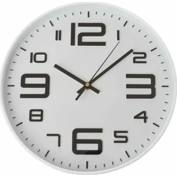 Hodiny Casa de Engel Home Plastové nástěnné hodiny, 1/20 Fialová UNI (2781018)