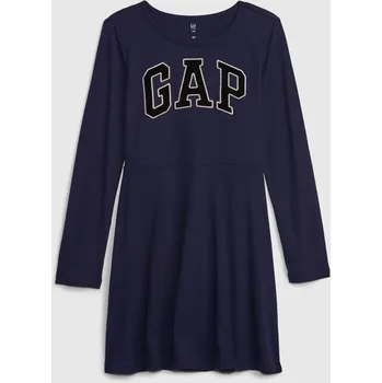 Dívčí šaty GAP Dívčí Dětské šaty s logem Gap Modrá 152/158 (2450866)