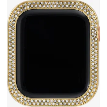 Hodinky Anne Klein Dámské Luneta pro hodinky Apple Watch 40mm s krystaly ve zlaté barvě Anne Klein Zlatá UNI (2661911)