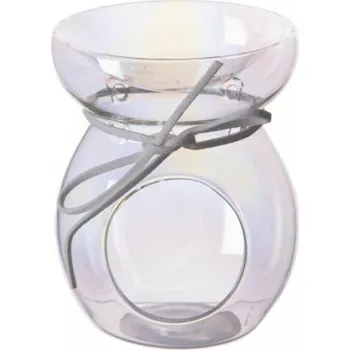 Aroma lampa Casa de Engel Home Skleněná aromalampa - perleť duhová, 0/72 Fialová UNI (2780806)