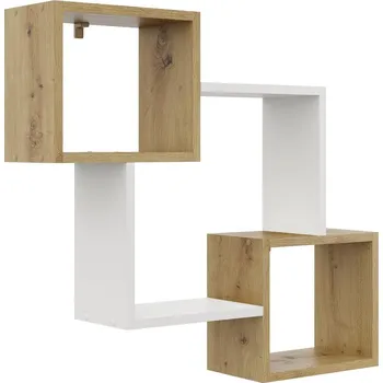 police Závěsná police RIPIANO bílá/artisan - výprodej