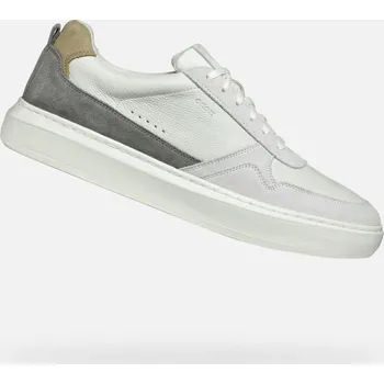 Pánská obuv Geox Pánské Krémové pánské tenisky Geox Deiven Bílá 42 (2784015)