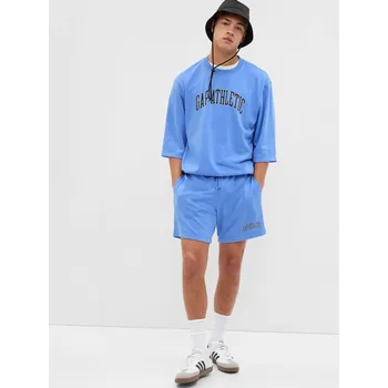 Pánská mikina GAP Pánské Mikina s krátkým rukávem Gap Athletic GAP Modrá S (1997015)