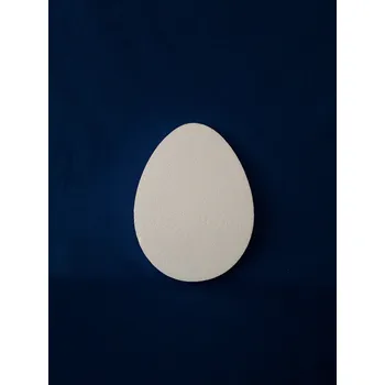 Polystyrenové vejce ploché plné - 20 cm