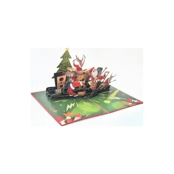 Kalendář 3D přání Rock'n Roll Xmas